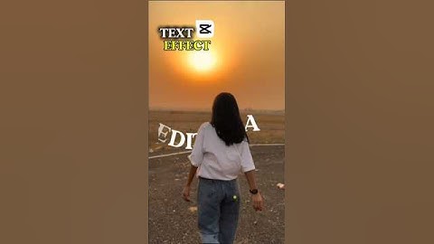Text behind video effect in capcut tutorial 😱🔥#capcut #edit #videoediting