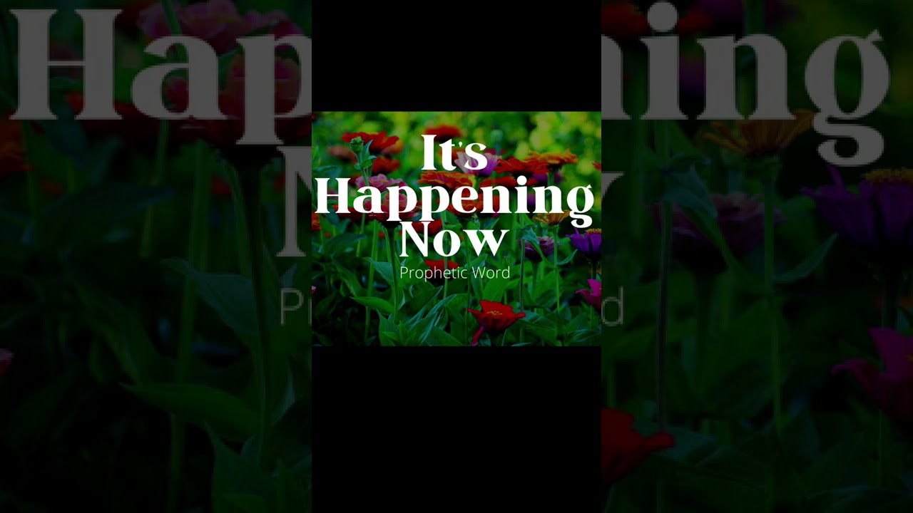 Prophetic Word: It’s happening now this 🗣WEEK🙌🏾🔑🌈🌾🌱🏡💰