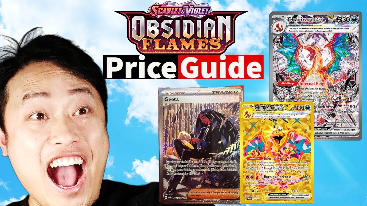 pokemon card obsidian flames card list price Obsidian Flames set value gap in modern TCG
