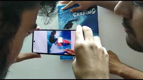 Virtual button implementation in AR app