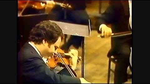 NEW 1986 ITZHAK PERLMAN & NYPH Z MEHTA dir  SAINT SAëNS INTRODUCTION AND RONDO CAPRICCIOSO LIVE
