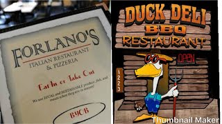 Abandoned Forlano s Duck Deli BBQ Resturant