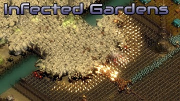 They are Billions - Infected Gardens - Custom map - No pause