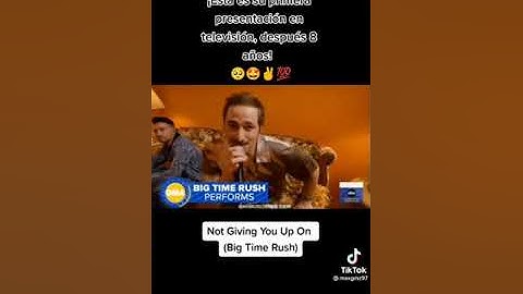 Big Time Rush- Not Giving You Up Live On Good Morning America