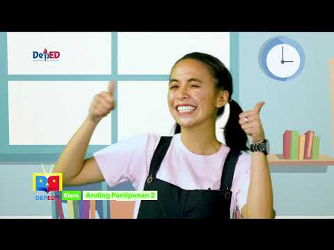 GRADE  2 ARALING PANLIPUNAN  QUARTER 1 EPISODE 1 (Q1 EP1):  Konsepto at mga Elemento ng Komunidad