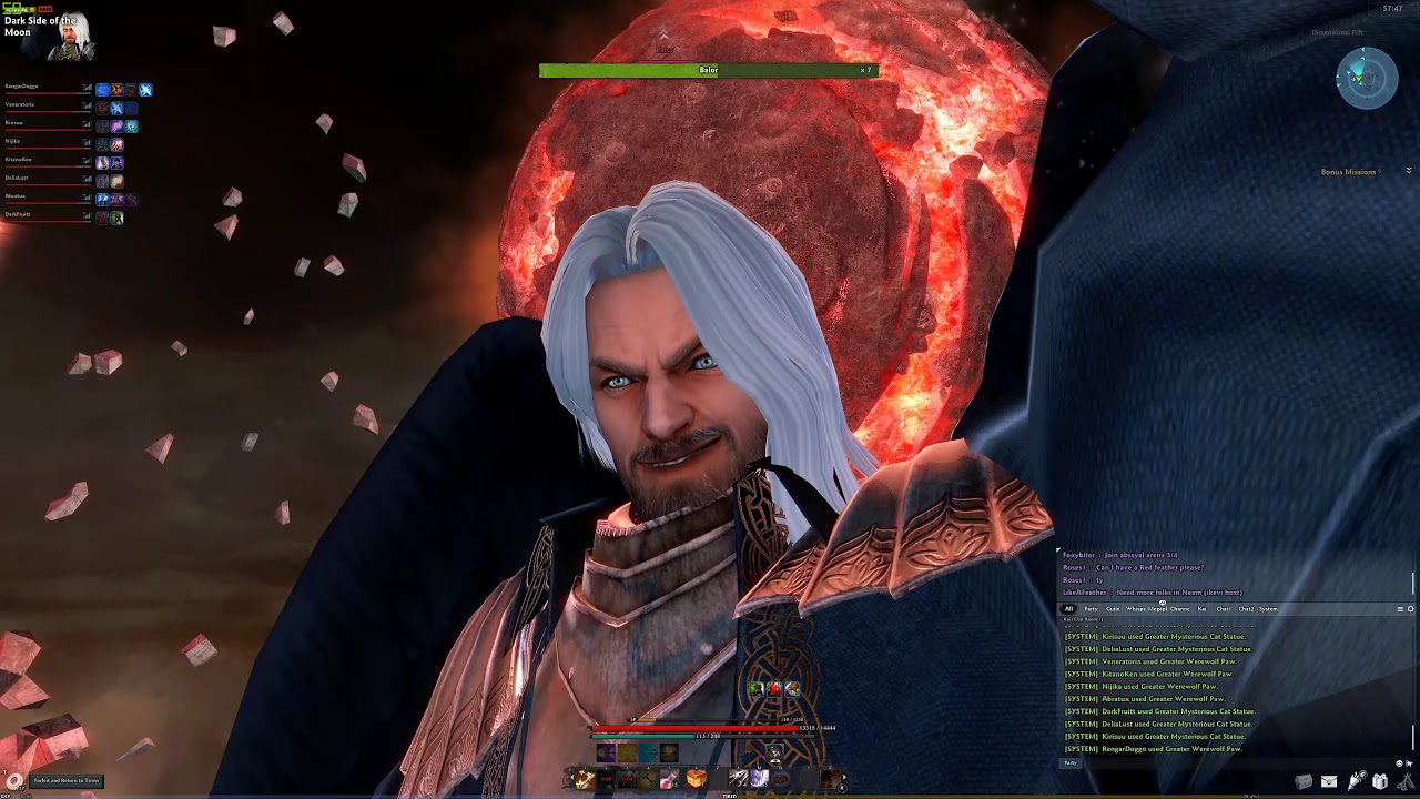 Vindictus NA(Mabinogi Heroes) Balor Guild Speed Run (