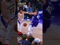 Luka Doncic nutmegs Kevin Love 🤯