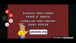 Arthur Season 17 funding and credits. Arthur Season 17 funding and credits.