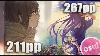 osu! HOW TO GET TWO EASY FREE 200PP (267 and 211) PASSCODE SS