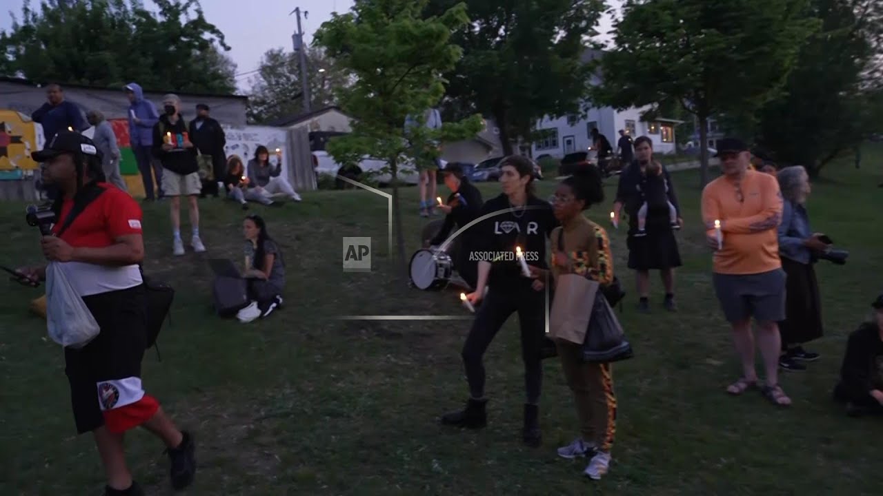 Vigil in Minneapolis marks five years since death of George Floyd - YouTube