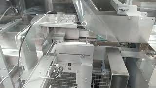 IQ-FLO Flow Wrapping Machines Automatically Triple Packaging 90mm plates!