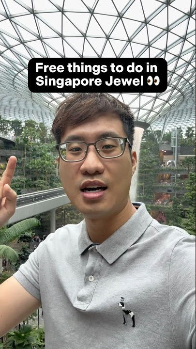 Free things to do in Singapore Jewel 👀 #airport #travel