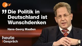 Vom Spitzenbeamten zur politischen Reizfigur  HansGeorg Maaßen mit Lanz im Schlagabtausch