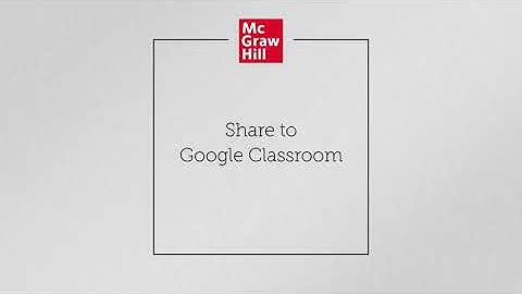 Open Learning Platform - 2020 - Share Assignments to Google Classroom
