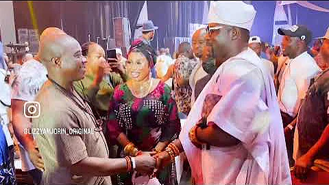 LIZZY ANJORIN INTRODUCES HER HUSBAND TO WASIU AYINDE AT PASUMA’S 40 YEARS ON STAGE ANNIVERSARY