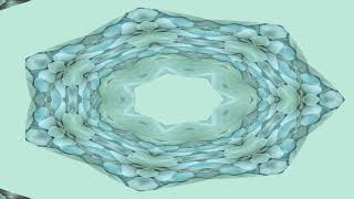 Sea Foam Sea Gl Soothing Kaleidoscope Meditation
