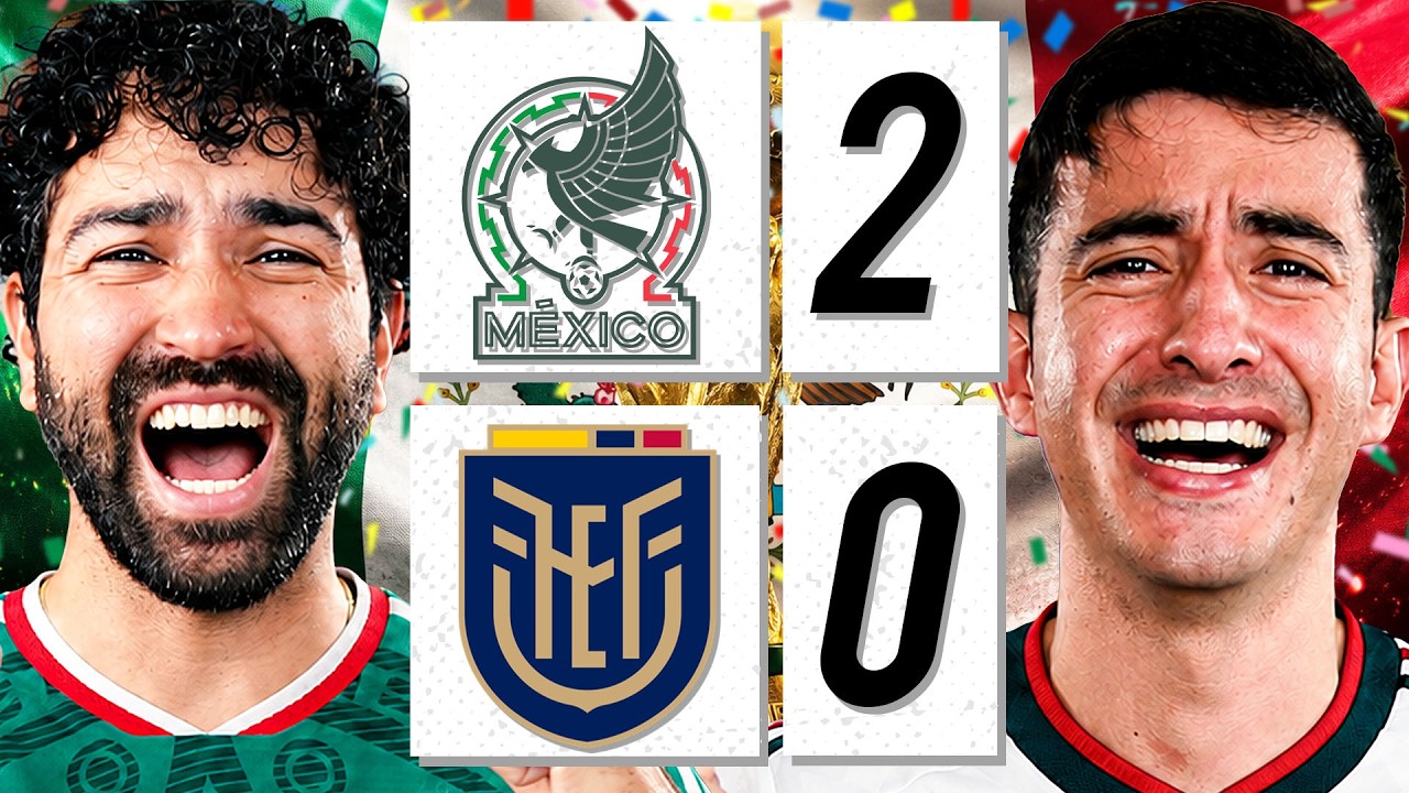 THE BEST MEXICO PERFORMANCE OF ALL TIME! 👏 MEXICO 2-0 ECUADOR (REACTION)