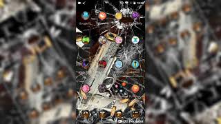 Awesome theme for miui | Gun Broken Glass Screen Military Gravity Theme | Must try screenshot 1