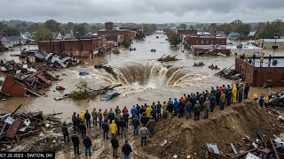 USA Mega Flood Disaster: City Swallowed by Endless Rain & Tornado Waterspouts (AI VFX)