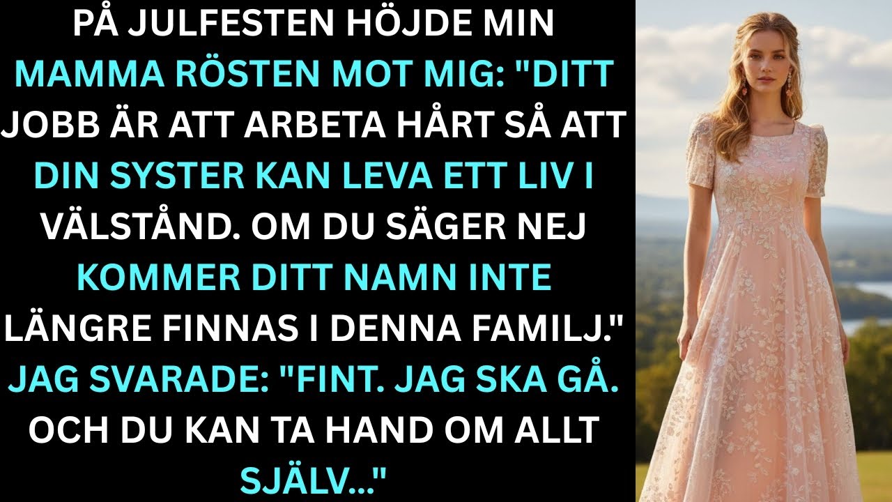 På julen fräste min mamma: 