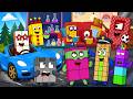 Numberblocks Family Adventure: Can You Spot the Biggest Surprise? 😲✨