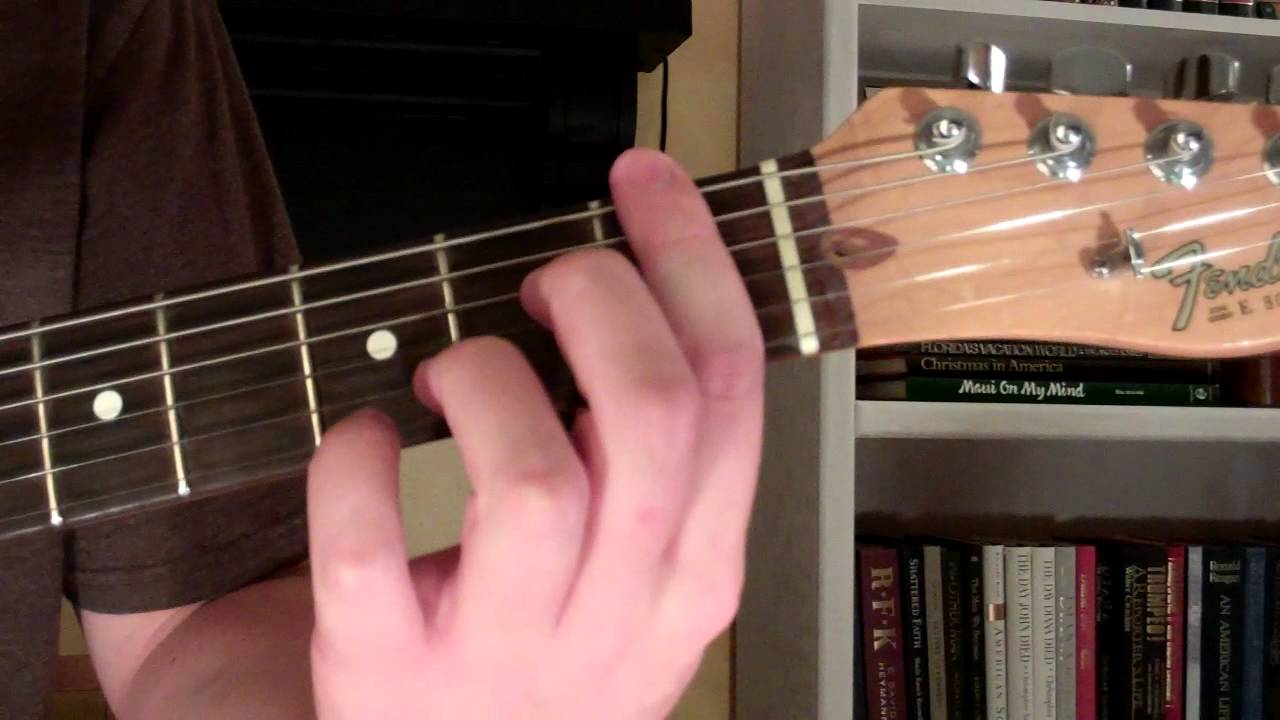 How To Play the Fm7 Chord On Guitar (F minor seventh) 7th