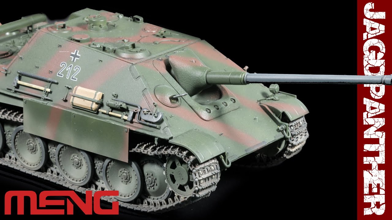 Jagdpanther Ausf. G1 (Meng 1:35 scale model) - YouTube
