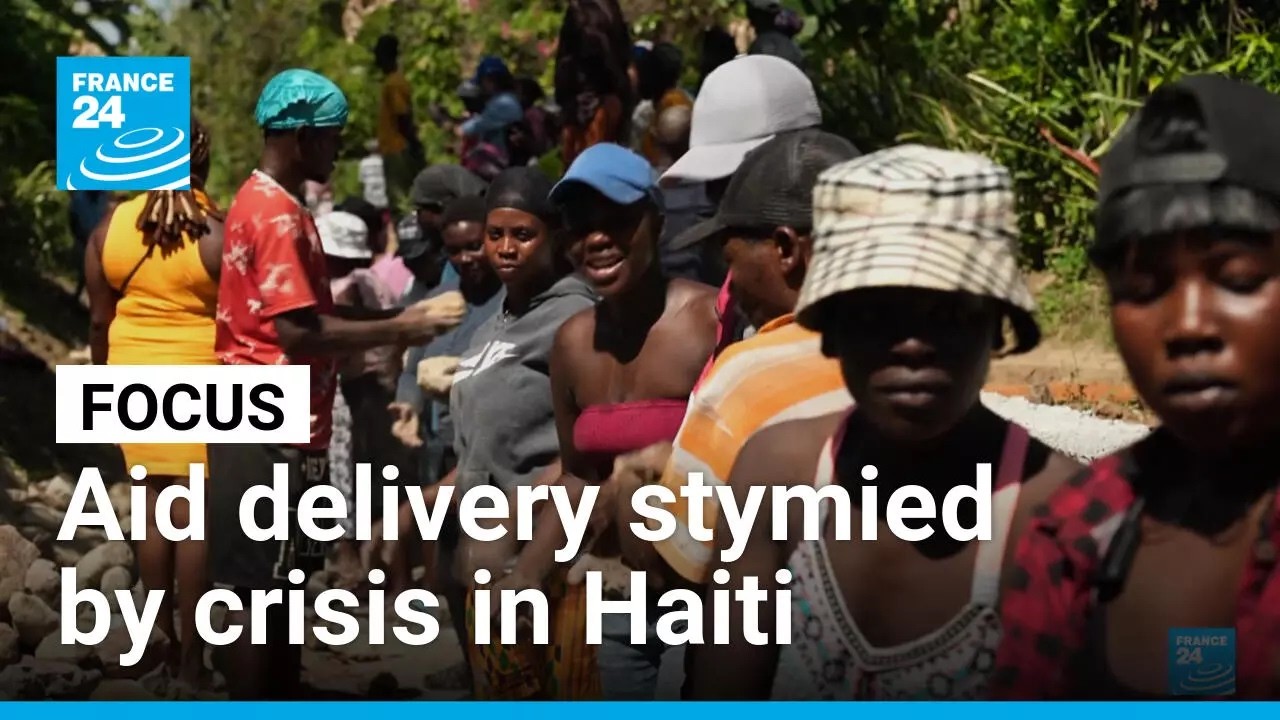 Haiti trapped by violence: Humanitarian aid deliveries struggle to reach local population