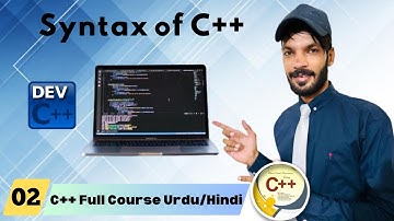 Syntax of C++ Program 2024 in URDU/HINDI | C++