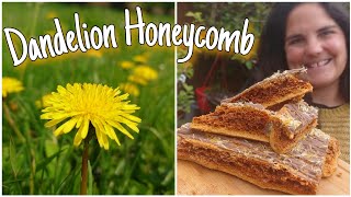 How To Make Dandelion Honeycomb! Easy Wild Weed Recipes