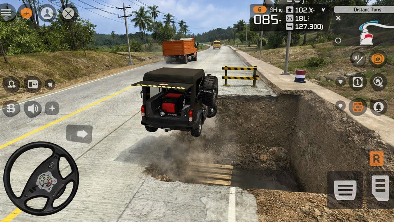 Mini Police Van Simulator Indonesia Gameplay – Indonesian Police Driving Simulator | Driveon Gamerz