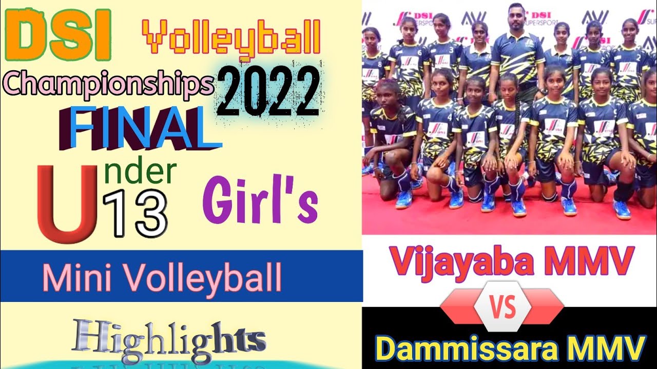 final match highlights / DSI school volleyball championship 2022