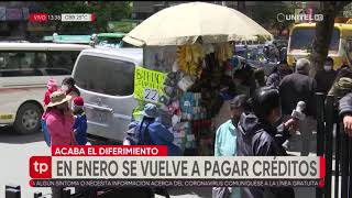 Diferimiento de credito Bancos pueden comenzar a citar a sus prestatarios para r