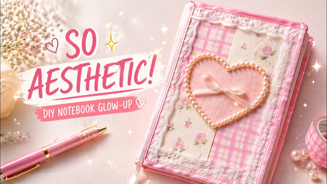 The Secret To Perfect Aesthetic Notebooks! No One Will Believe You Made ...