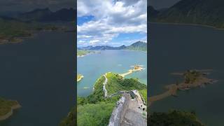 The Breathtaking Water Great Wall of China #travel #greatwall