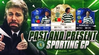PAST AND PRESENT SPORTING CP SQUAD BUILDER with TOTY RONALDO - FIFA 16 Ultimate Team - TOTS SLIMANI