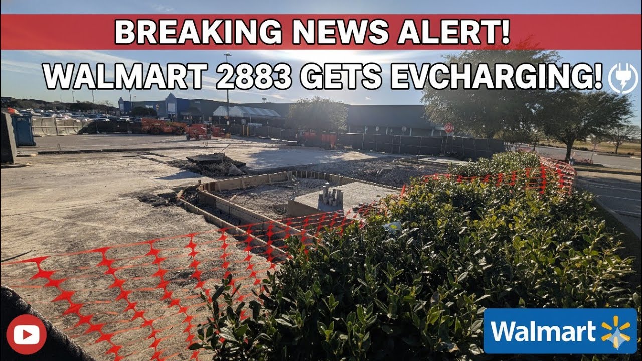 EV-Texans: Massive Progress at Walmart Supercenter 2883! 🤠⚡️