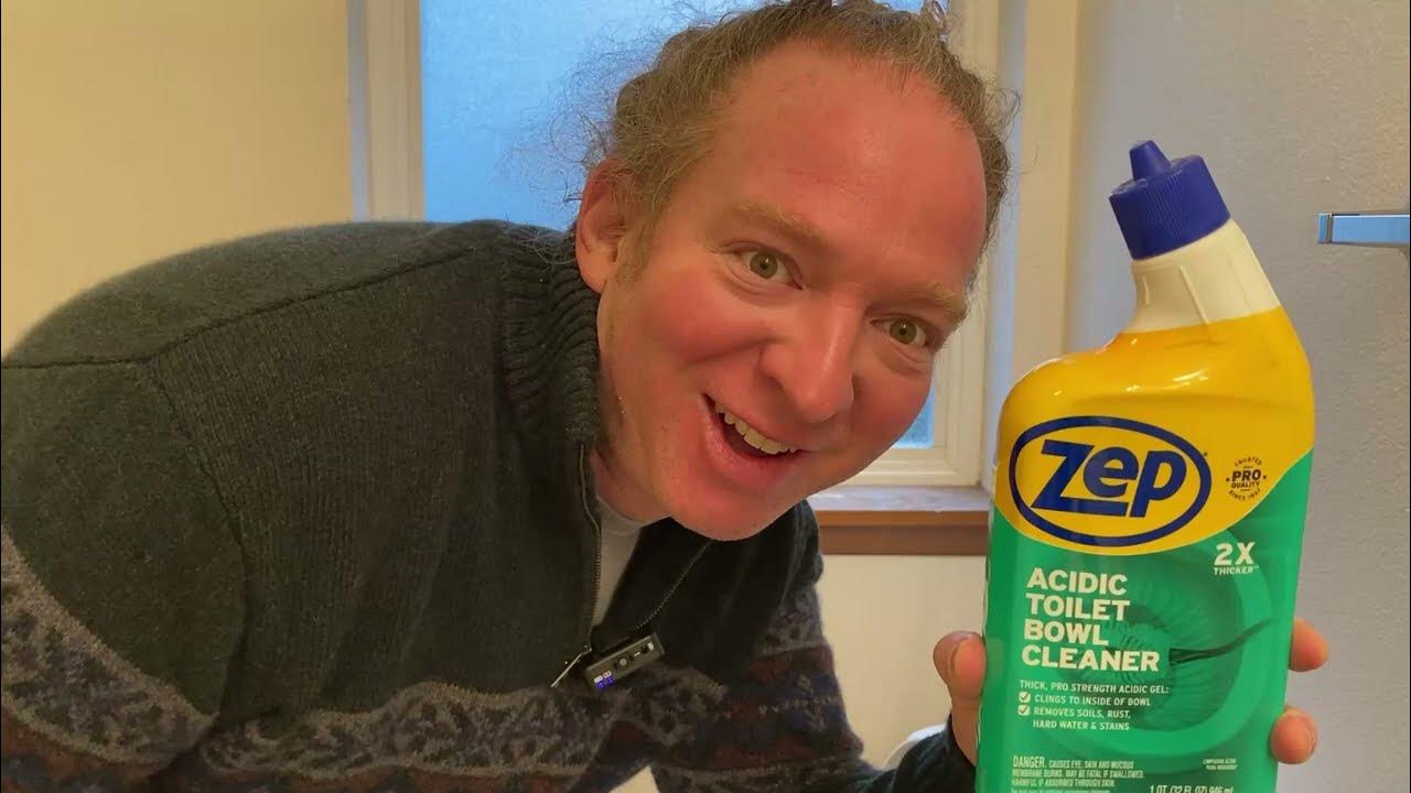 Zep Acidic Toilet Bowl Cleaner YouTube