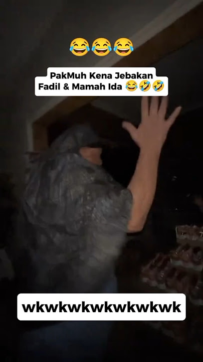PAK MUH DI KAGETIN MAMAH IDA & FADIL JAIDI !!! NGAKAK 😂🤣🤣 #fadiljaidi #pakmuh #shorts