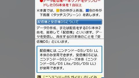 Nintendo DS Guide Server (Jibun Detsukuru: Nintendo DS Guide, じぶんでつくる ニンテンドーDS ガイド)) application