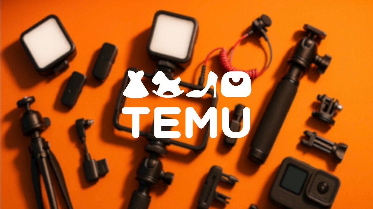 Gadget per VIDEOMAKER su TEMU! Unboxing tech