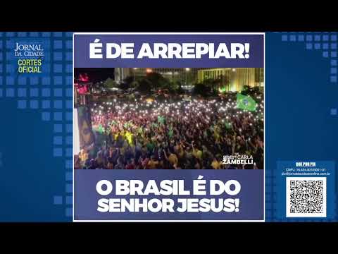 IMPRESSIONANTE! Patriotas cristãos fizeram vigília diante do Palácio do Planalto em noite de debate