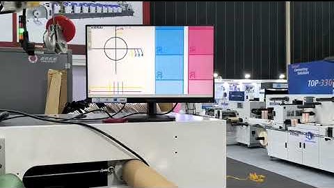 Label Source Inline Flexo Press demo at LabelExpo Bangkok Thailand 2023