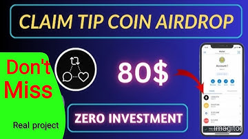 1000$ Tipcoin Airdrop Join under 6 Minutes | New Instant Claim Airdrop Latest | Big Tip Coin Airdrop