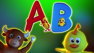 เพลง ABC | 3D การรวบรวม | วิดีโอการศึกษา | เด็กสัมผัสที่เป็นที่นิยม