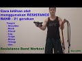 Cara Latihan Otot Menggunakan Resistance Band - Resistance Band Workout