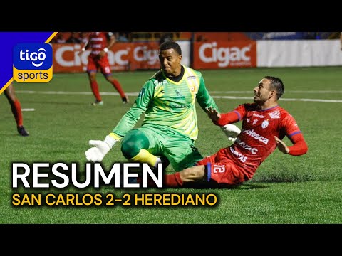 RESUMEN: SAN CARLOS 2-2 HEREDIANO// JORNADA 5