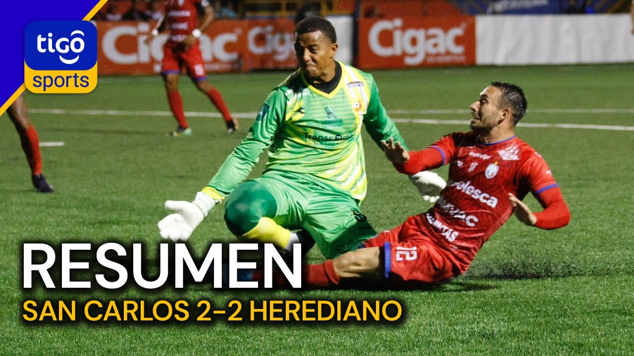 RESUMEN: SAN CARLOS 2-2 HEREDIANO// JORNADA 5