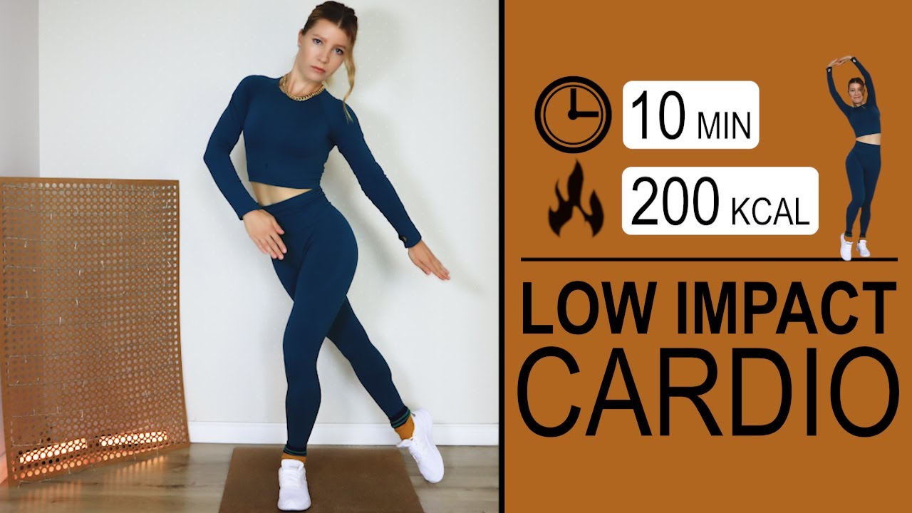 10 min Low Impact CARDIO Workout | FULL BODY Fat Burn | Lose Weight at ...