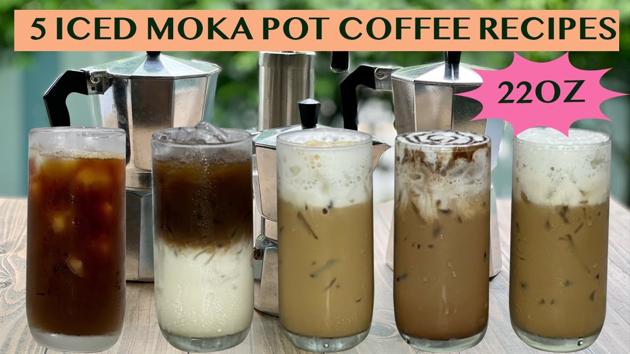 The BEST Moka Pot Iced Latte